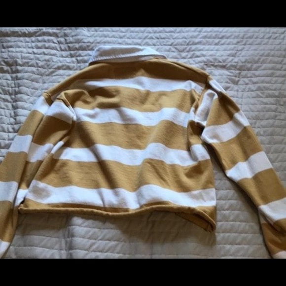 Abercrombie Rubgy cloth Striped Long Sleeve top - Picture 3 of 4